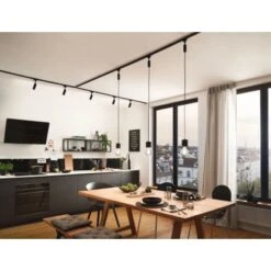 Paulmann URail LED-Spot Tubo 4,5 W Schwarz Matt/Chrom 4000K Metall/Kunststoff 12 Paulmann URail LED-Spot Tubo 4,5 W Schwarz Matt/Chrom 4000K Metall/Kunststoff -Globo Deutschland Verkaufsgeschäft 516747 2011 Bild02 1