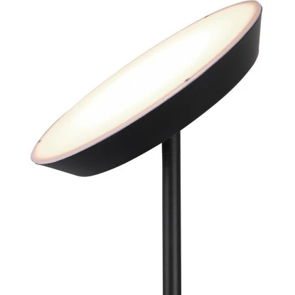 Trio LED-Stehleuchte Haora 17W + 3,5W Touch-Dimmer Schwarz Matt 1 Trio LED-Stehleuchte Haora 17W + 3,5W Touch-Dimmer Schwarz Matt