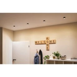 Paulmann LED Einbauleuchten-Set Gil Coin 3StepDim Rd Starr 3x6W Schwarz Matt/Eisen Alu -Globo Deutschland Verkaufsgeschäft 528196 2425 06