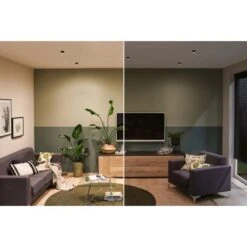 Paulmann LED Einbauleuchten-Set Gil Coin 3StepDim Rd Starr 3x6W Schwarz Matt/Eisen Alu -Globo Deutschland Verkaufsgeschäft 528196 2425 09