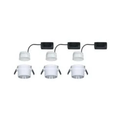 Paulmann LED Einbauleuchten-Set Gil Coin 3StepDim Rd Starr 3x6W Weiß Matt/Eisen Alu -Globo Deutschland Verkaufsgeschäft 528198 2425 13