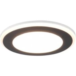 Trio LED-Einbauspot Aura 5W 450 Lm Schwarz Matt