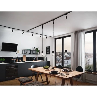 Paulmann URail LED-Spot Tubo 4,5 W Schwarz Matt/Chrom 4000K Metall/Kunststoff 5 Paulmann URail LED-Spot Tubo 4,5 W Schwarz Matt/Chrom 4000K Metall/Kunststoff – Bild 5