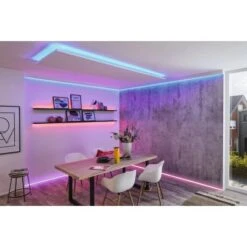 Paulmann MaxLED 250 Stripe 2,5 M RGBW IP44 Cover 3000K 17W 24V Silber Kunststoff -Globo Deutschland Verkaufsgeschäft 536148 2425 09 1