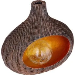 Globo LED-Solaraußenleuchte Skulptur Braun -Globo Deutschland Verkaufsgeschäft 573256 3749 4