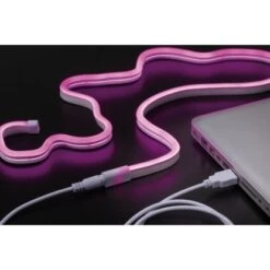 Paulmann Neon Colorflex USB Strip Set 4x1m 4x4,5W Pink, Orange, Grün, Blau -Globo Deutschland Verkaufsgeschäft 573808 2425 09