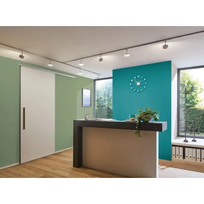 Paulmann Schienensystem Seilabhängung Max. 2m Alu Gebürstet 3 Paulmann Schienensystem Seilabhängung Max. 2m Alu Gebürstet – Bild 3