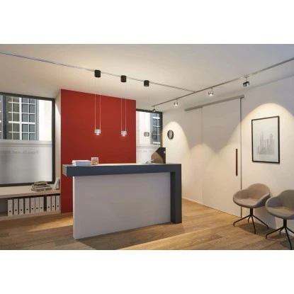 Paulmann Schienensystem Seilabhängung Max. 2m Alu Gebürstet 4 Paulmann Schienensystem Seilabhängung Max. 2m Alu Gebürstet – Bild 4