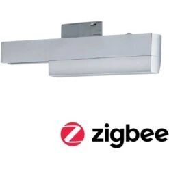 Paulmann Smart Home Zigbee URail Spotadapter 0-50W Chrom Matt An/Aus/Dimmen