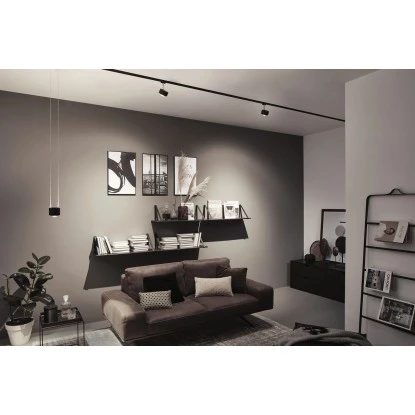 Paulmann URail LED Pendel Aldan 1-flammig 1x8,5W Schwarz Matt Dimmbar 5 Paulmann URail LED Pendel Aldan 1-flammig 1x8,5W Schwarz Matt Dimmbar – Bild 5