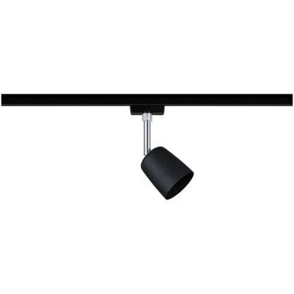 Paulmann URail LED-Spot Cover Max. 10W Schwarz Matt/Chrom Metall/Kunststoff 1 Paulmann URail LED-Spot Cover Max. 10W Schwarz Matt/Chrom Metall/Kunststoff