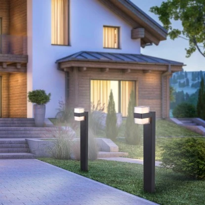 Paul Neuhaus LED-Wegeleuchte Cara Anthrazit 75 Cm 3 Paul Neuhaus LED-Wegeleuchte Cara Anthrazit 75 Cm – Bild 3