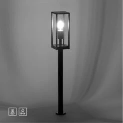 Paul Neuhaus Wegeleuchte Emil Anthrazit 80 Cm -Globo Deutschland Verkaufsgeschäft 585213 2426 AB 09