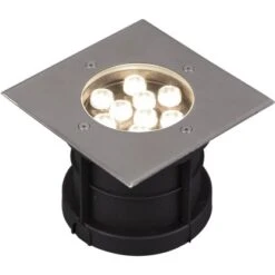 Trio LED-Einbauleuchten Belaja 120 Mm X 165 Mm X 165 Mm Nickel Matt Quadratisch