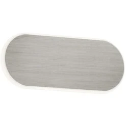 Trio LED Wandleuchte Carlo Nickel Matt 80 Mm X 200 Mm X 48 Mm