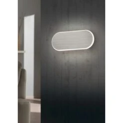 Trio LED Wandleuchte Carlo Nickel Matt 80 Mm X 200 Mm X 48 Mm 7 Trio LED Wandleuchte Carlo Nickel Matt 80 Mm X 200 Mm X 48 Mm -Globo Deutschland Verkaufsgeschäft 593170 2451 7