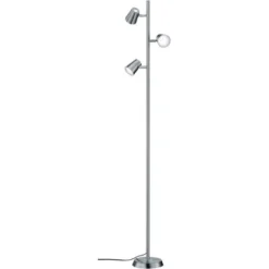 Trio LED Stehleuchte Narcos Nickel Matt 1540 Mm X 280 Mm X 180 Mm