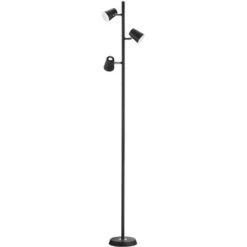 Trio LED Stehleuchte Narcos Schwarz Matt 1540 Mm X 280 Mm X 180 Mm