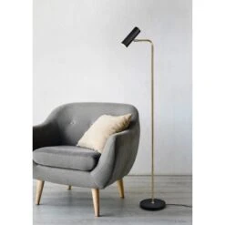 Trio Stehleuchte Marley Messing Matt 1510 Mm X 230 Mm X 390 Mm -Globo Deutschland Verkaufsgeschäft 593489 2451 7