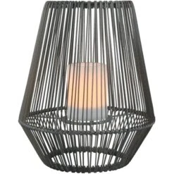 Reality LED-Tischleuchte Mineros 305 Mm X 260 Mm X 260 Mm Grau