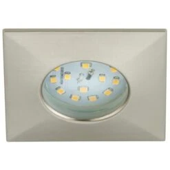 Briloner LED-Einbauleuchte Für Den Außenbereich Nickel Matt