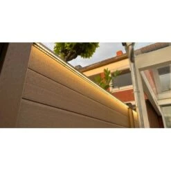 LyghtUp Adapterprofil Für 40 Mm WPC, Holz- & Alu-Zäune 173,3 Cm Silber Eloxiert -Globo Deutschland Verkaufsgeschäft 60765140380 11027400 AB 05