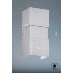 Fischer & Honsel LED-Außenleuchte Oslo Silber -Globo Deutschland Verkaufsgeschäft 620923 1546 VM 3