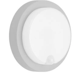 Telefunken LED-Außenleuchte Mit Bewegungsmelder Dortmund Silberfarbig 12 W