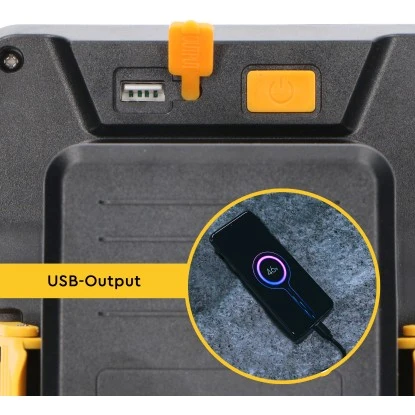 LED-Akku-Arbeitsleuchte 20 W 2900 Lm 5000 K IP54 Baustellentauglich 13 LED-Akku-Arbeitsleuchte 20 W 2900 Lm 5000 K IP54 Baustellentauglich – Bild 13