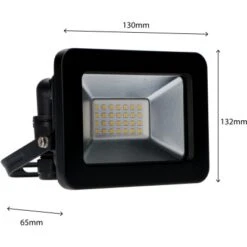 LED-Strahler 4000 K IP65 Sanan LED 20 W 2200 Lm Schwarz -Globo Deutschland Verkaufsgeschäft 692689 11020200 05