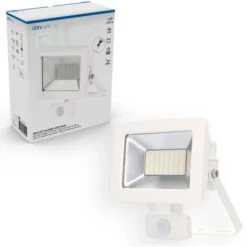 LED-Strahler 4000 K IP44 Sensor Sanan LED 30 W 3300 Lm Weiß -Globo Deutschland Verkaufsgeschäft 692818 11020200 04