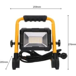 LED-Arbeitsleuchte 30 W 3300 Lm 4000 K IP65 Gelb 14 LED-Arbeitsleuchte 30 W 3300 Lm 4000 K IP65 Gelb -Globo Deutschland Verkaufsgeschäft 692869 11020200 05