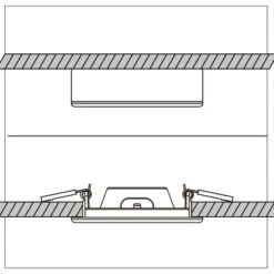 Einbaustrahler CCT Dimmbar Weiß Ø 20 Cm -Globo Deutschland Verkaufsgeschäft 693030 11020200 10