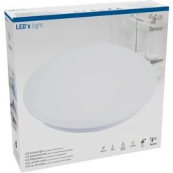 Deckenleuchte 16,8 W 1100 Lm 3000 K IP44 Ø 32,8 Cm Mit Sensor 11 Deckenleuchte 16,8 W 1100 Lm 3000 K IP44 Ø 32,8 Cm Mit Sensor -Globo Deutschland Verkaufsgeschäft 693033 11020200 02