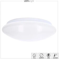 Deckenleuchte 16,8 W 1100 Lm 3000 K IP44 Ø 32,8 Cm Mit Sensor 15 Deckenleuchte 16,8 W 1100 Lm 3000 K IP44 Ø 32,8 Cm Mit Sensor -Globo Deutschland Verkaufsgeschäft 693033 11020200 06