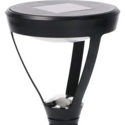 Solarleuchte Lima Mit Erdspieß 4 Lm 3000 K IP44 Schwarz -Globo Deutschland Verkaufsgeschäft 693192 11020200 06