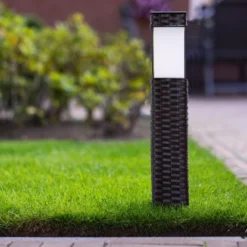 Solar-Wegeleuchte Muscat 5 Lm 2700 K IP44 Sensor Schwarz -Globo Deutschland Verkaufsgeschäft 693225 11020200 05