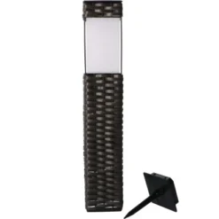 Solar-Wegeleuchte Muscat 5 Lm 2700 K IP44 Sensor Schwarz -Globo Deutschland Verkaufsgeschäft 693225 11020200 09