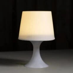 Solar-Tischleuchte Melbourne 5 Lm 3600 K IP44 Sensor Weiß -Globo Deutschland Verkaufsgeschäft 693226 11020200 03