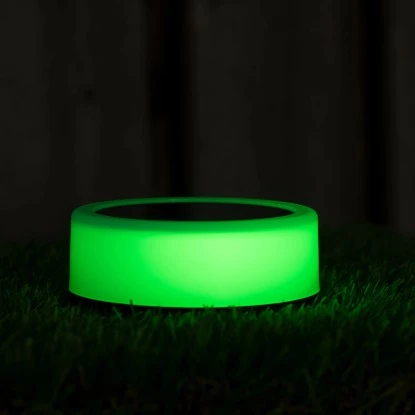 Solarleuchte Sydney Mit Erdspieß 1 Lm 2700 K + RGB IP44 Sensor Weiß 5 Solarleuchte Sydney Mit Erdspieß 1 Lm 2700 K + RGB IP44 Sensor Weiß – Bild 5