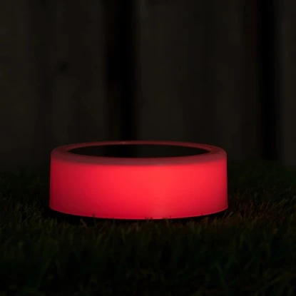 Solarleuchte Sydney Mit Erdspieß 1 Lm 2700 K + RGB IP44 Sensor Weiß 6 Solarleuchte Sydney Mit Erdspieß 1 Lm 2700 K + RGB IP44 Sensor Weiß – Bild 6