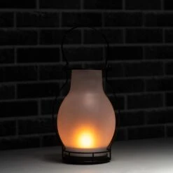 Solar-Laterne Bogota 3 Lm 1600 K IP44 Sensor Weiß -Globo Deutschland Verkaufsgeschäft 693231 11020200 03