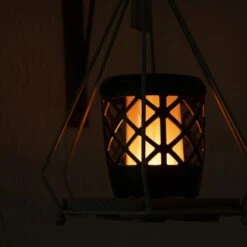 Solar-Laterne Rapanui Mit Erdspieß 2 W 50 Lm 1500 K IP65 Sensor Schwarz -Globo Deutschland Verkaufsgeschäft 693233 11020200 06