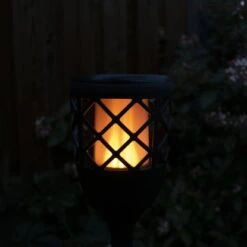 Solar-Laterne Rapanui Mit Erdspieß 2 W 50 Lm 1500 K IP65 Sensor Schwarz -Globo Deutschland Verkaufsgeschäft 693233 11020200 07