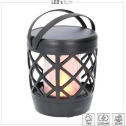 Solar-Laterne Rapanui Mit Erdspieß 2 W 50 Lm 1500 K IP65 Sensor Schwarz -Globo Deutschland Verkaufsgeschäft 693233 11020200 10