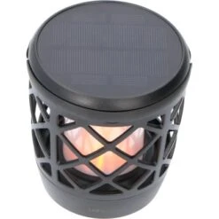 Solar-Laterne Rapanui Mit Erdspieß 2 W 50 Lm 1500 K IP65 Sensor Schwarz -Globo Deutschland Verkaufsgeschäft 693233 11020200 14