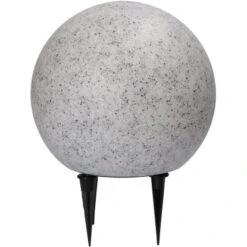 LED Bodenlicht Siam 4,5 W 470 Lm 2700 K IP65 E27 Mit Sensor Grau