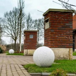 LED Bodenlicht Siam 4,5 W 470 Lm 2700 K IP65 E27 Mit Sensor Grau -Globo Deutschland Verkaufsgeschäft 693302 11020200 07