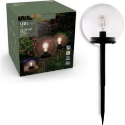 Solarleuchte Benoni Mit Erdspieß 7 Lm 2000 K IP44 Sensor Schwarz 12 Solarleuchte Benoni Mit Erdspieß 7 Lm 2000 K IP44 Sensor Schwarz -Globo Deutschland Verkaufsgeschäft 693357 11020200 04