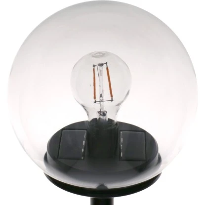 Solarleuchte Benoni Mit Erdspieß 7 Lm 2000 K IP44 Sensor Schwarz 9 Solarleuchte Benoni Mit Erdspieß 7 Lm 2000 K IP44 Sensor Schwarz – Bild 9